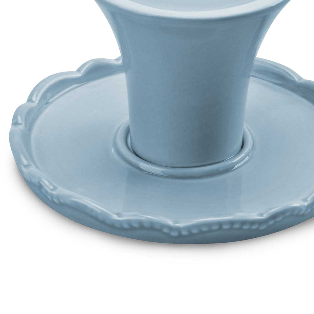 CE07037BL	 D5.6"H3.2" - EASTER CAKE PLATE