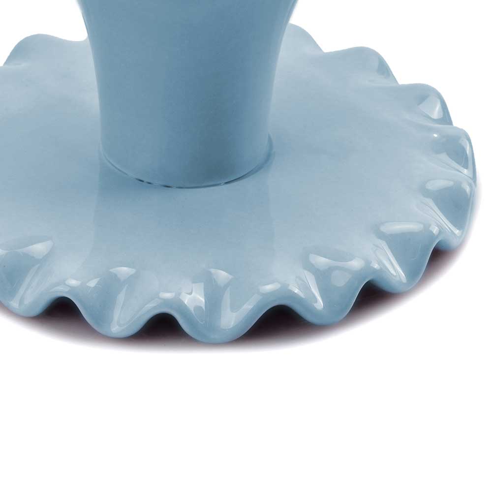 CE07033BL	 D5.4"H3.2" - EASTER CAKE PLATE