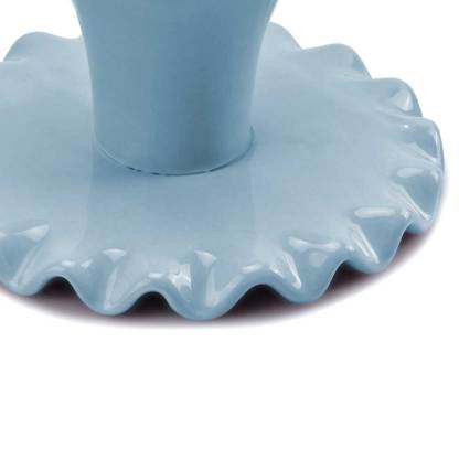 CE07033BL	 D5.4"H3.2" - EASTER CAKE PLATE