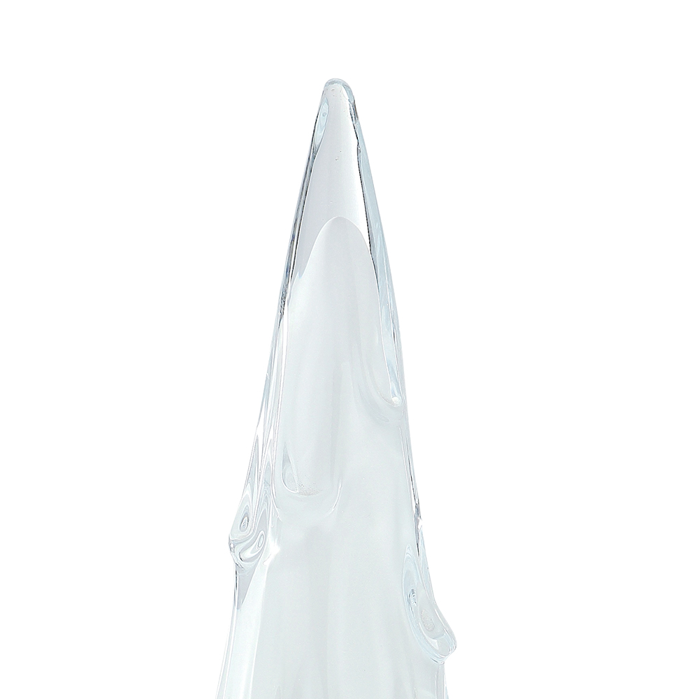 30017	 D5.1"H11.8" - GLASS CHRISTMAS TREE