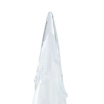 30017	 D5.1"H11.8" - GLASS CHRISTMAS TREE