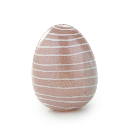 30114ASST	 D4.3"H5.9" - ASSORTED COLORS GLASS EASTER EGGS