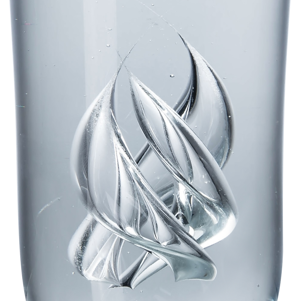 30173	 D4.7"H11" - GLASS SCULPTURE