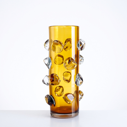 *D6.3"H14.2" - GLASS VASE