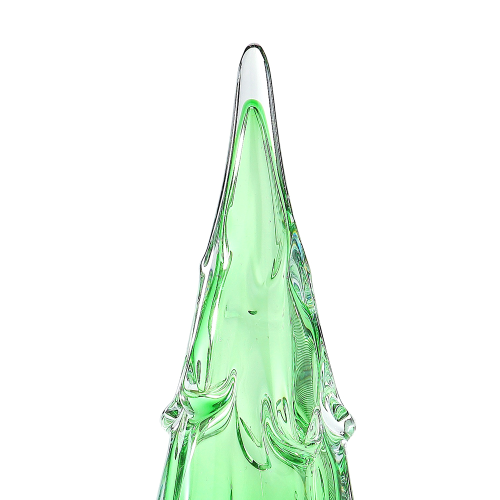 30020	 D5.1"H16.1" - GLASS CHRISTMAS TREE