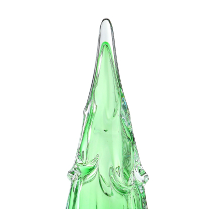 30020	 D5.1"H16.1" - GLASS CHRISTMAS TREE