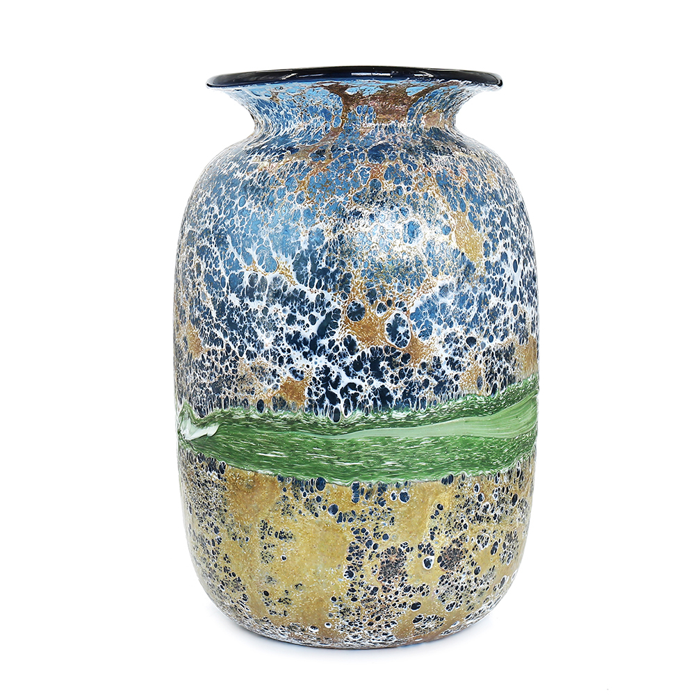 85483	 D10"H13.5" - GLASS VASE