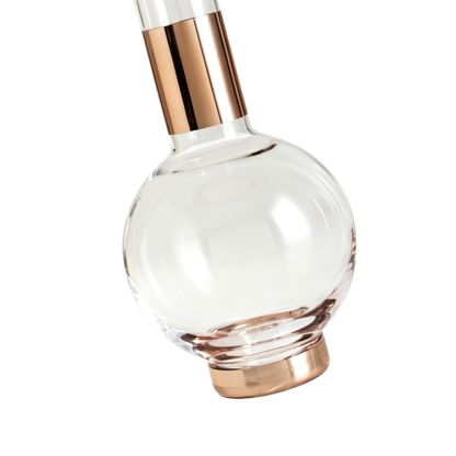 31007-1	 D5.7"H13.8" - MODERN GLASS DECANTER