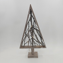 L9.8"W3.2"H20.9" - WOOD TREE