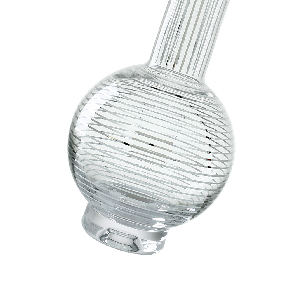 31027-1	 D5.7"H13.8" - GLASS VASE