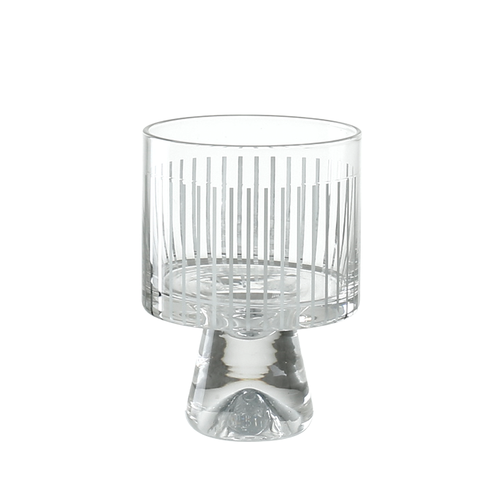 31028-1	 D3.1"H4.3" - GLASS VASE