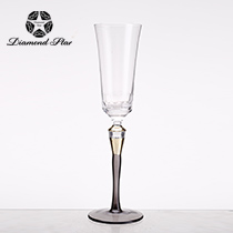 D3"H10.2" - CHAMPAGNE FLUTE WITH SMOKE STEM