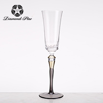 D3"H10.2" - CHAMPAGNE FLUTE WITH SMOKE STEM
