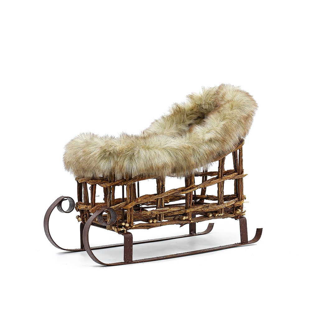 L13"W6.3"H9.1" - CHRISTMAS SLEIGH