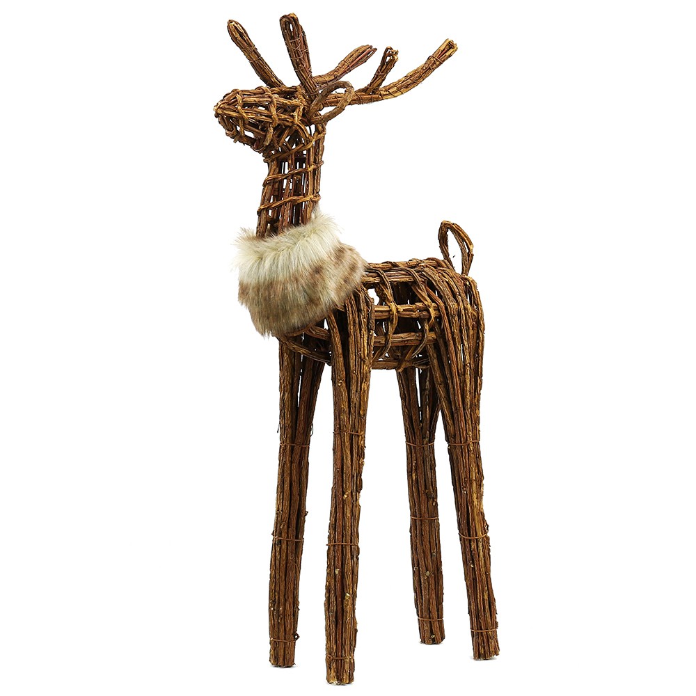 *L13.4"W4.7"H28.4" - STANDING TWIG REINDEER