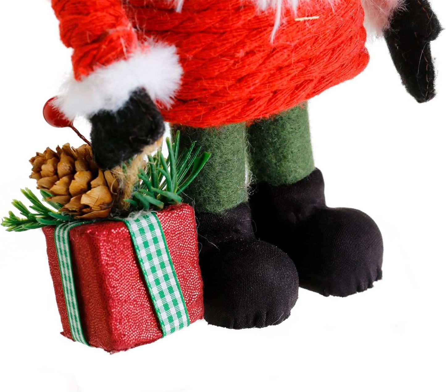 31192 L11"W7.9"H11.4" - STANDING SANTA CLAUS TABLETOP