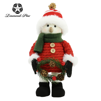 31193	 L4.3"W3.5"H8.7" - STANDING SNOWMAN TABLETOP