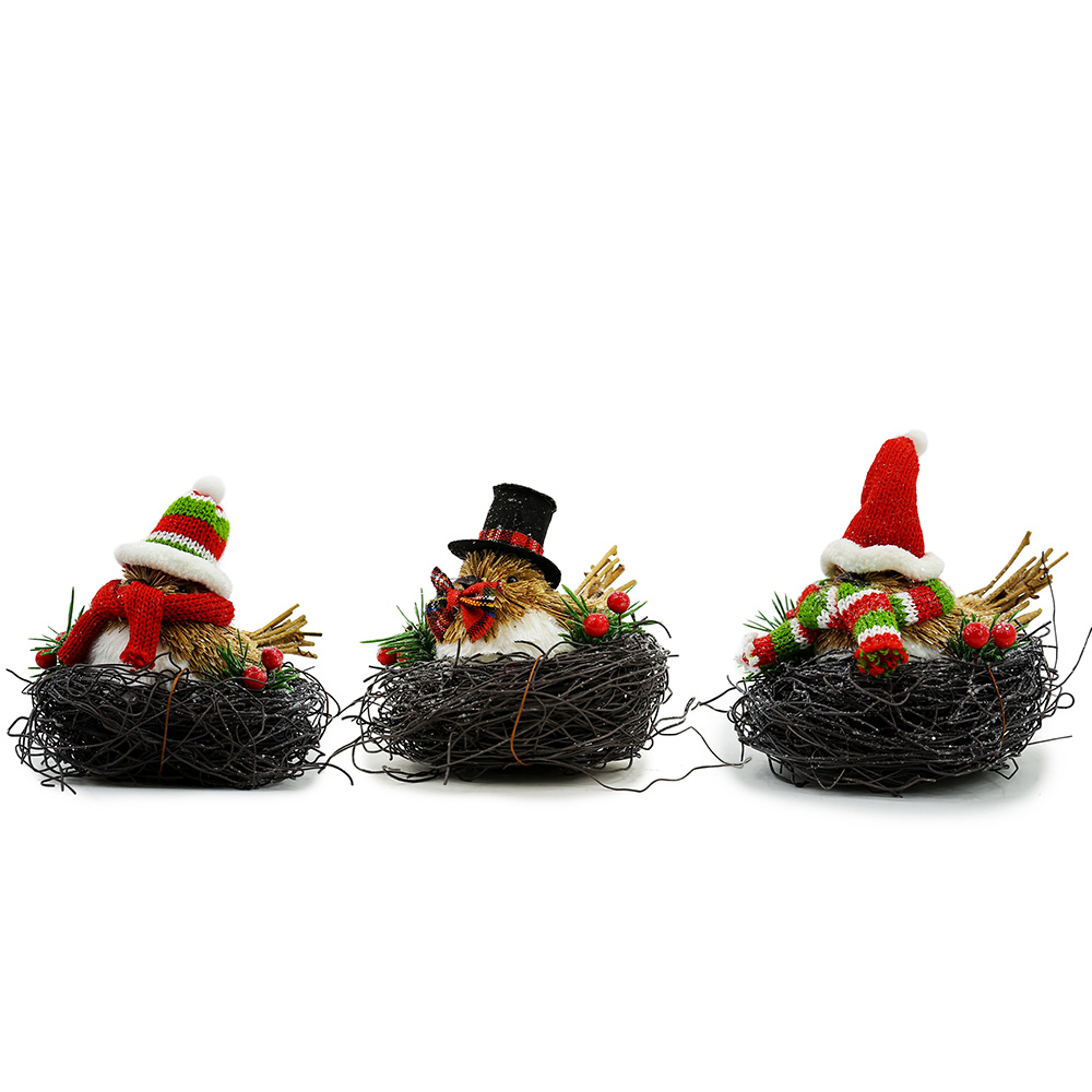 A31212 L3.9'' W4.3'' H3.9'' Christmas  Accessory 8SETS/CASE