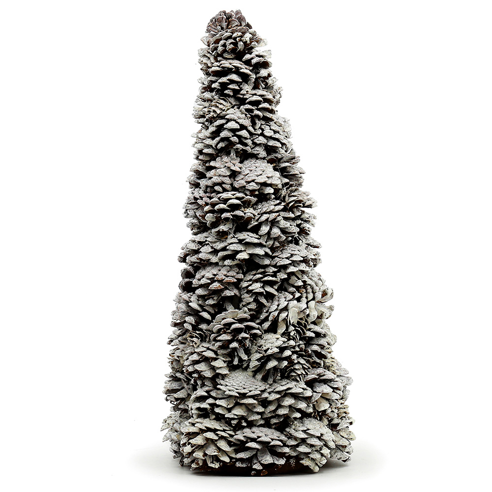 31216	 L6.3"W6.3"H15.8" - PINECONE CHRISTMAS TREE