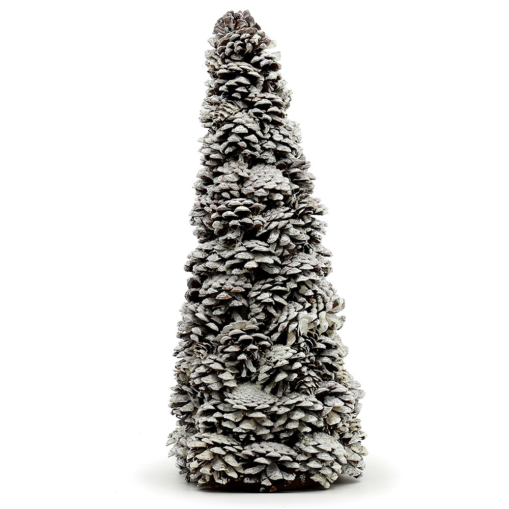 31216	 L6.3"W6.3"H15.8" - PINECONE CHRISTMAS TREE