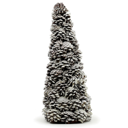 31216	 L6.3"W6.3"H15.8" - PINECONE CHRISTMAS TREE