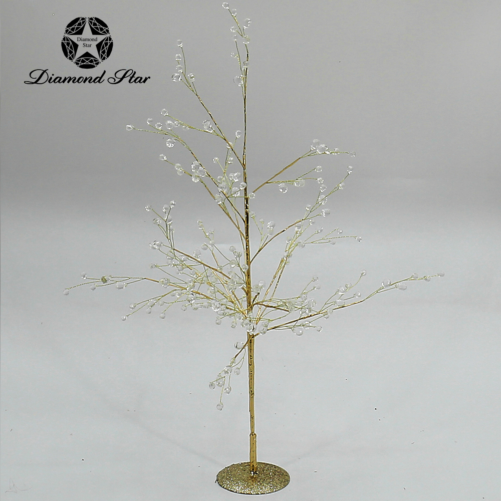 L23.6" - CRYSTAL CHRISTMAS TREE TABLETOP