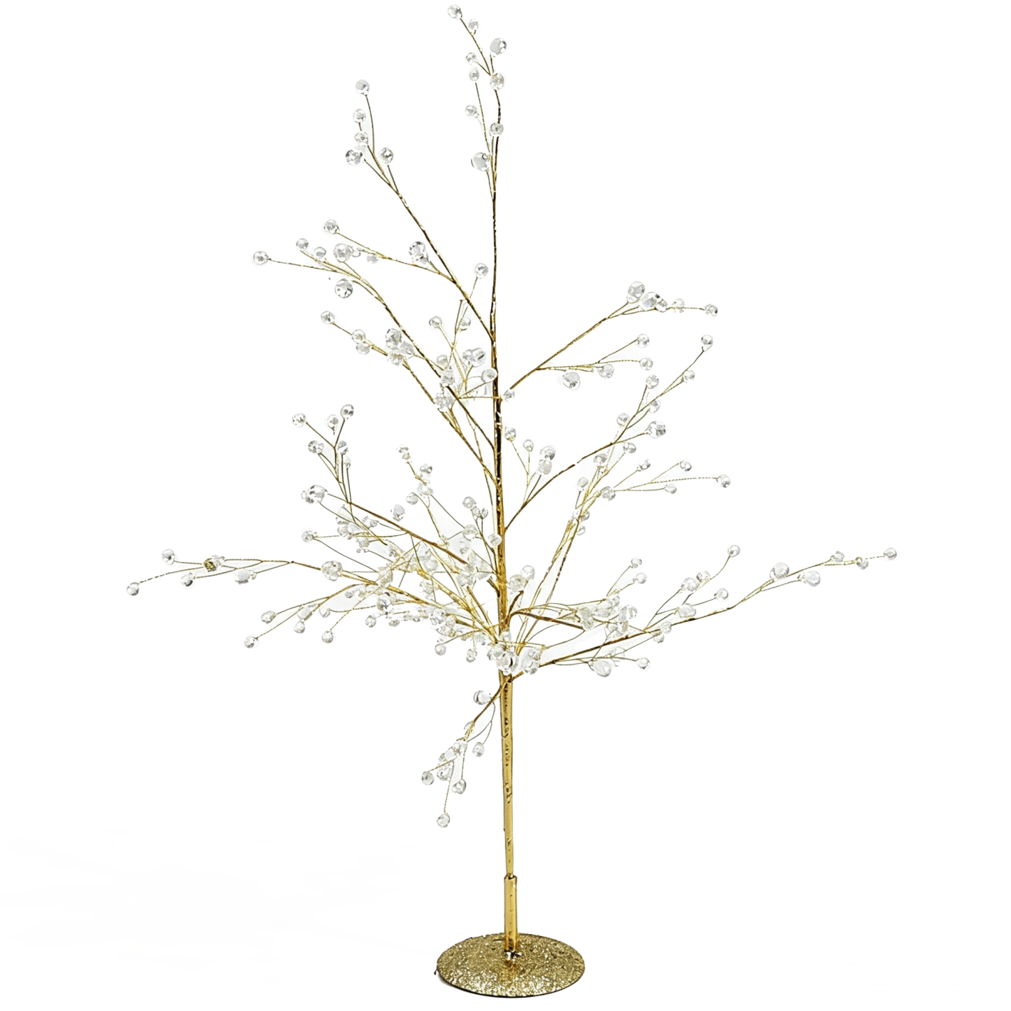 31269-1	 L23.6" - CRYSTAL CHRISTMAS TREE TABLETOP