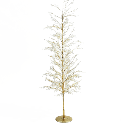 31269L	 L59.1" - CRYSTAL CHRISTMAS TREE TABLETOP