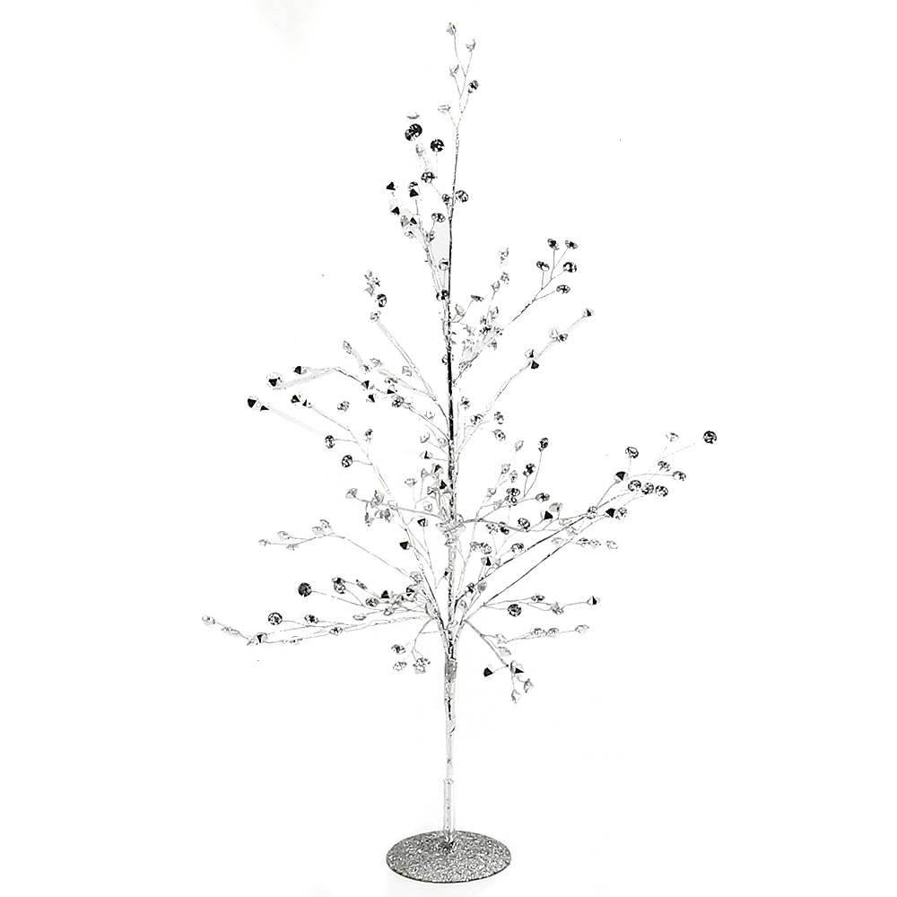 31270-1	 *L23.6" - CRYSTAL CHRISTMAS TREE TABLETOP