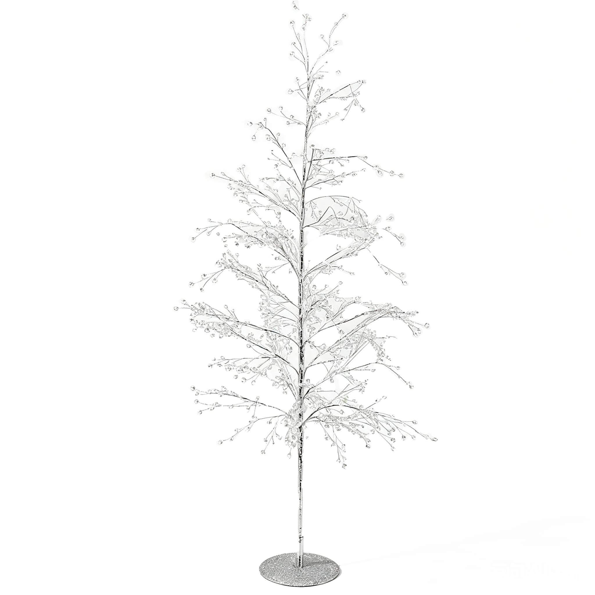 31272L	 *L59.1" - BEAD BRANCH CHRISTMAS TREE