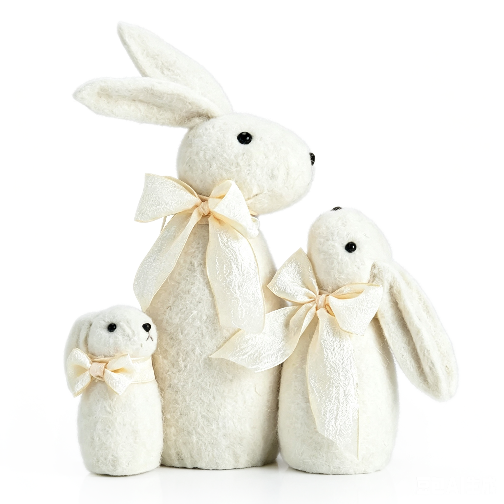 31478	 L11.4W6.7H13.8" - SET OF 3 STANDING BUNNIES