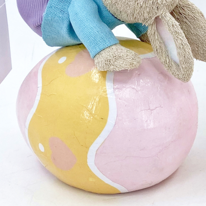 31480	 L5.9W3.9H9.1" - SET OF 2 EASTER BUNNY EGGS