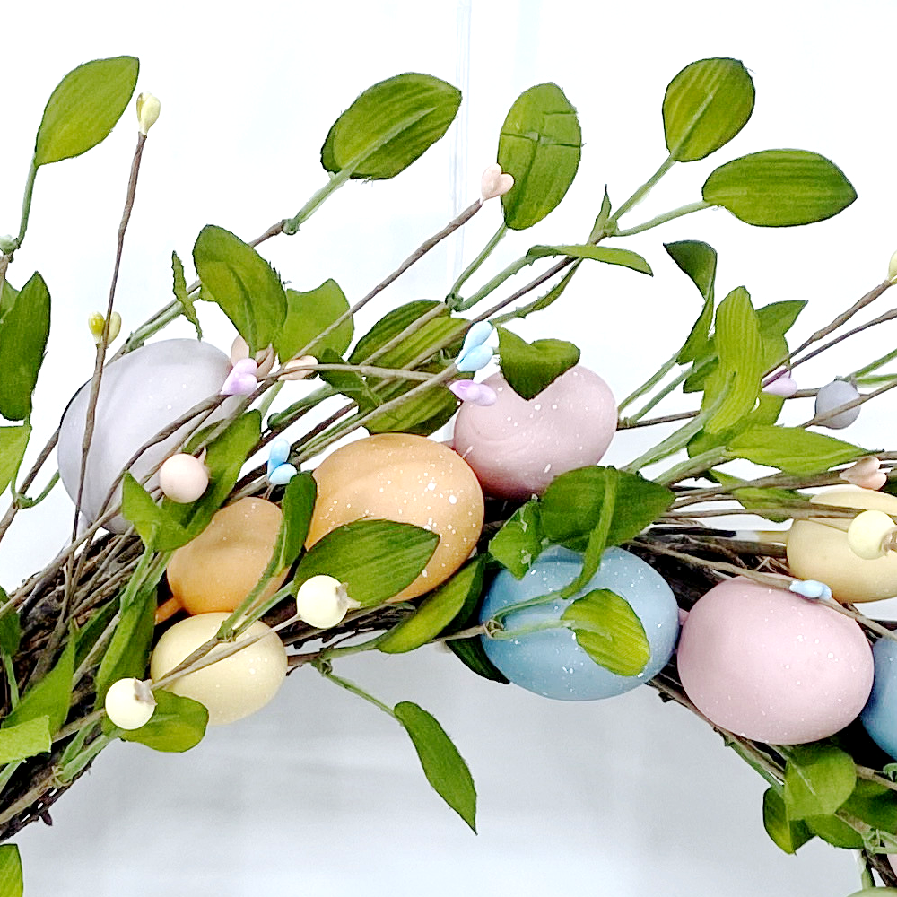 31499	 D21.7" - EASTER EGGS WREATH