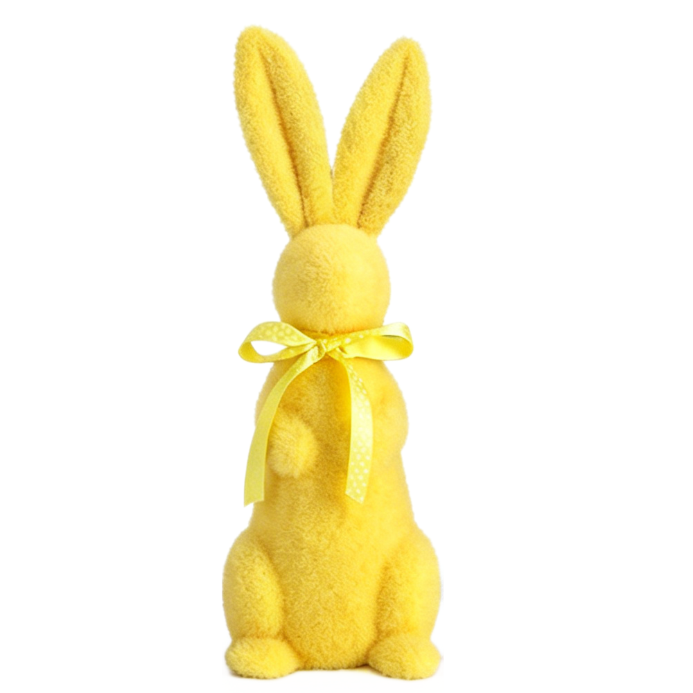 31510ASST	 L5.5W5.1H16.5" - ASSORTED COLORS EASTER BUNNIES TABLETOP
