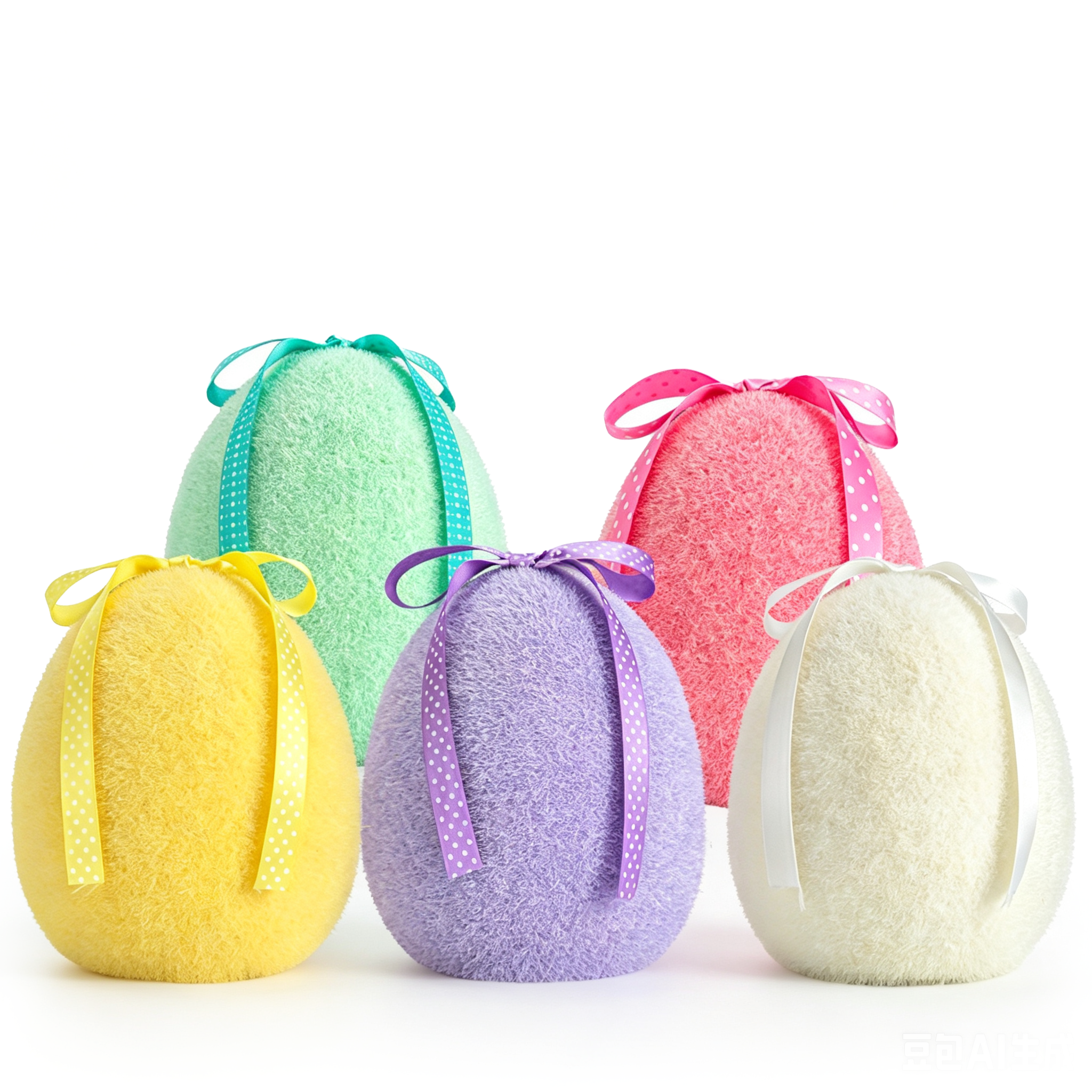 31515ASST	 L6.7W6.7H7.5" - ASSORTED COLORS EASTER EGGS