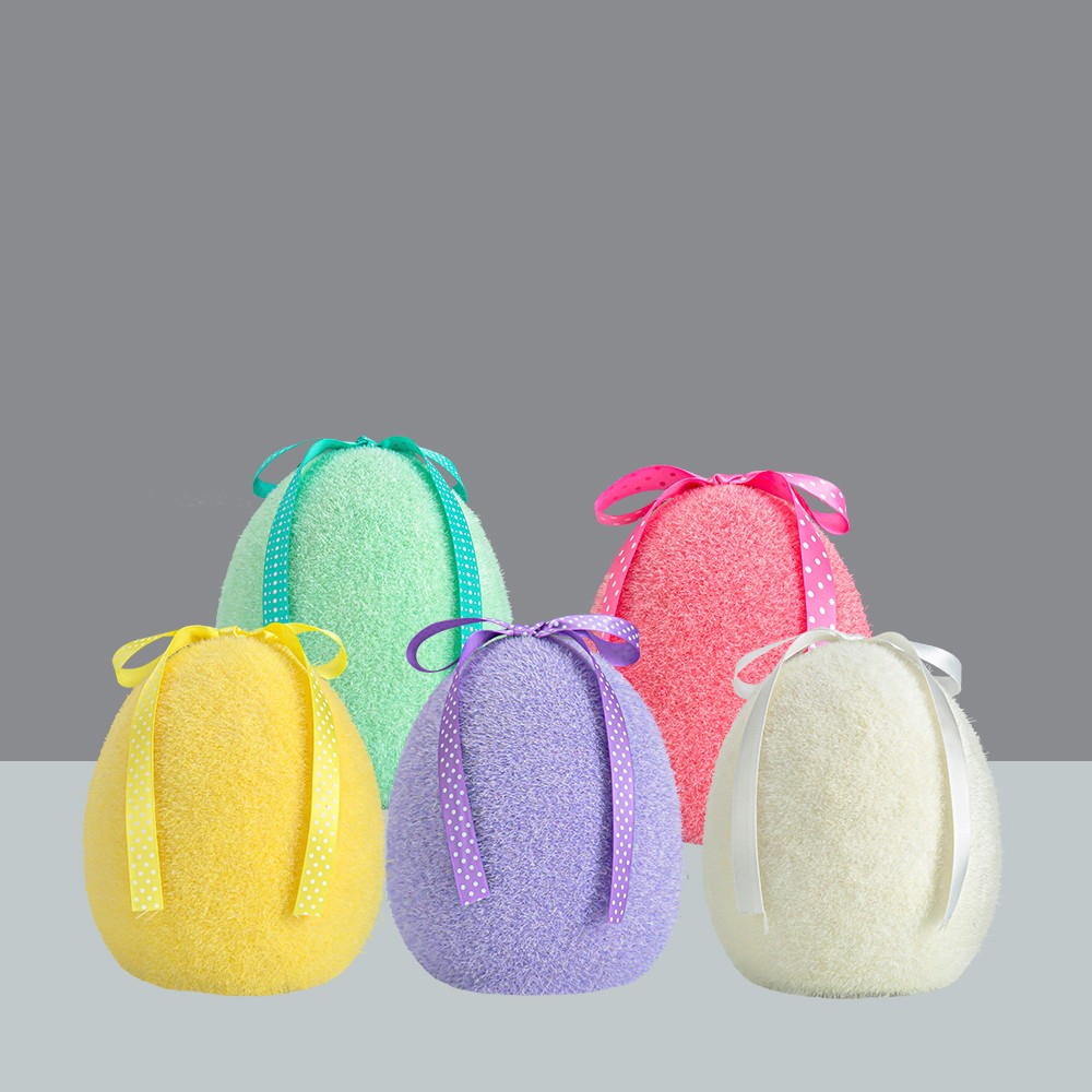 L5.5W5.5H6.3" - ASSORTED COLORS EASTER EGGS