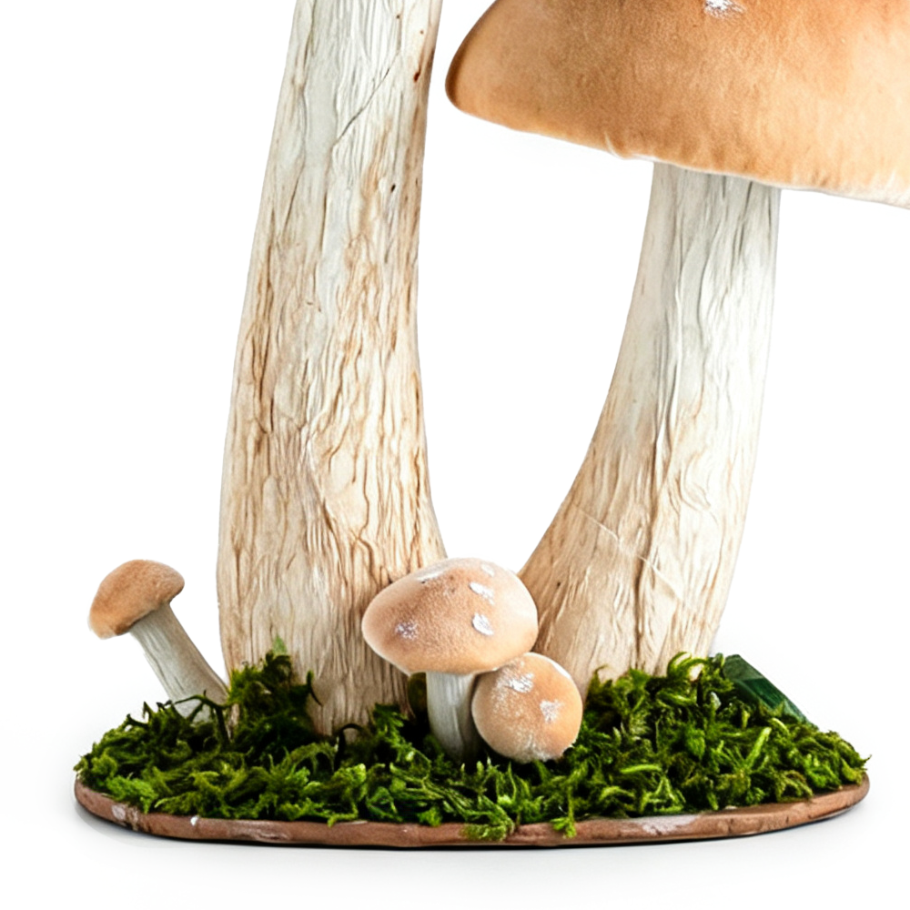 31558	 L10.2W7.9H19.3" - LARGE MUSHROOM TABLETOP DÃ‰COR