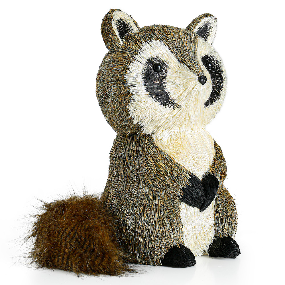 L10.6"W9"H14.6" - RACCOON TABLETOP Decor