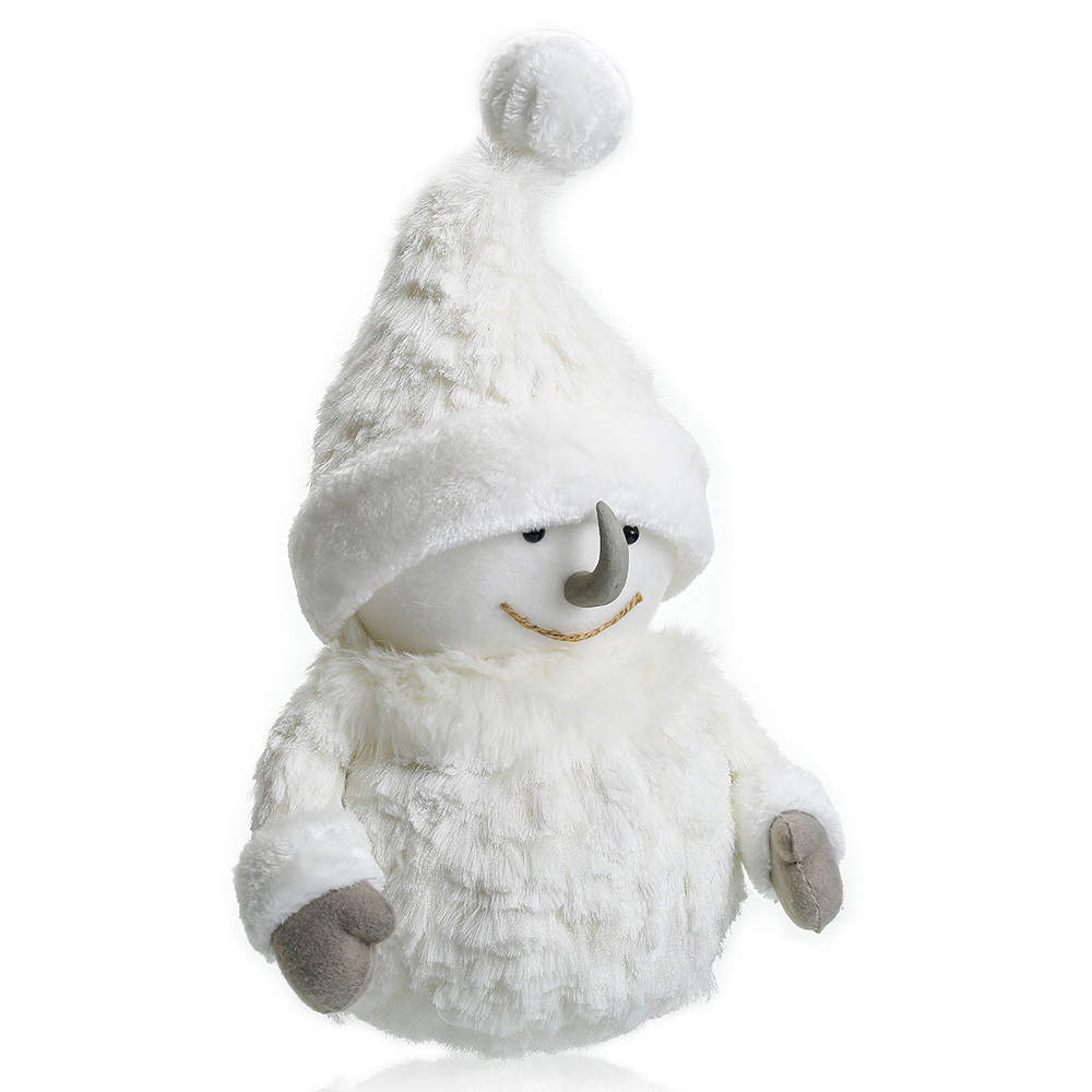 31646	 L12.2"W11.4H21.7" - SNOWMAN TABLETOP