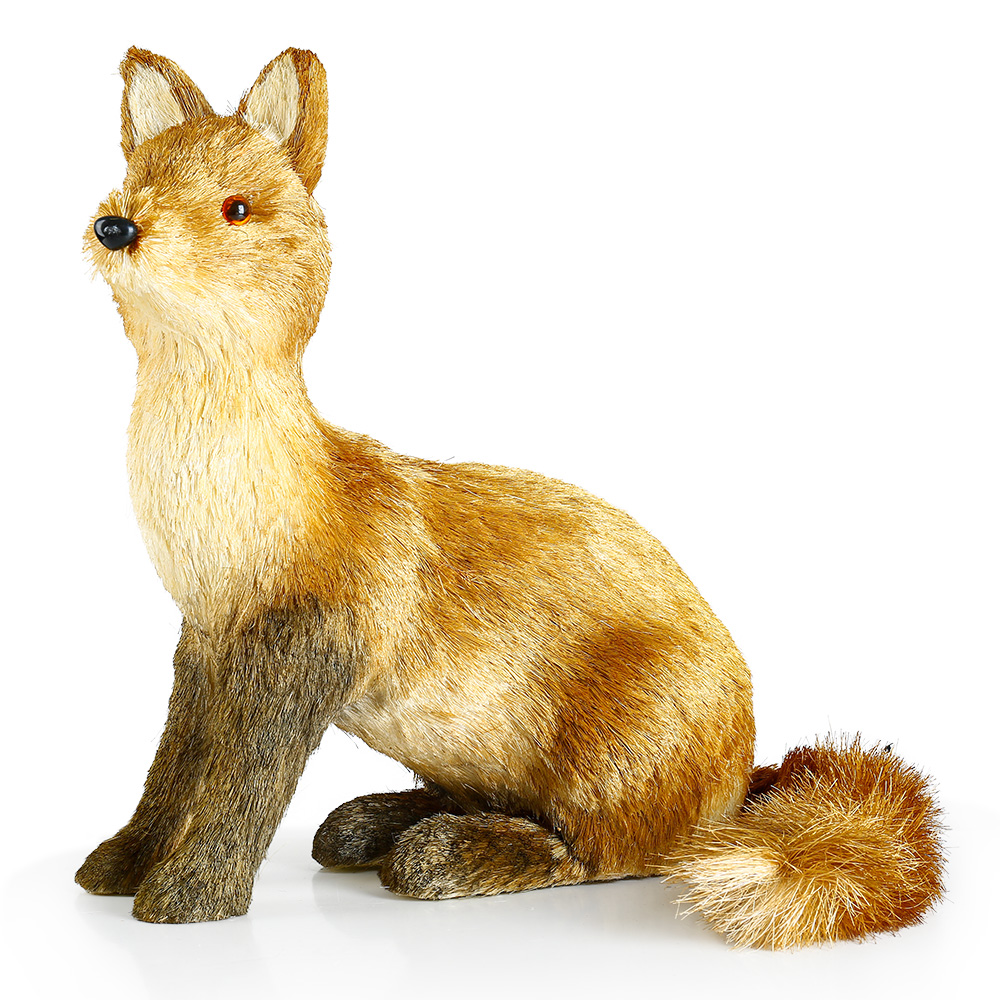 31657	 L16"W11.8"H17" - FOX TABLETOP Decor