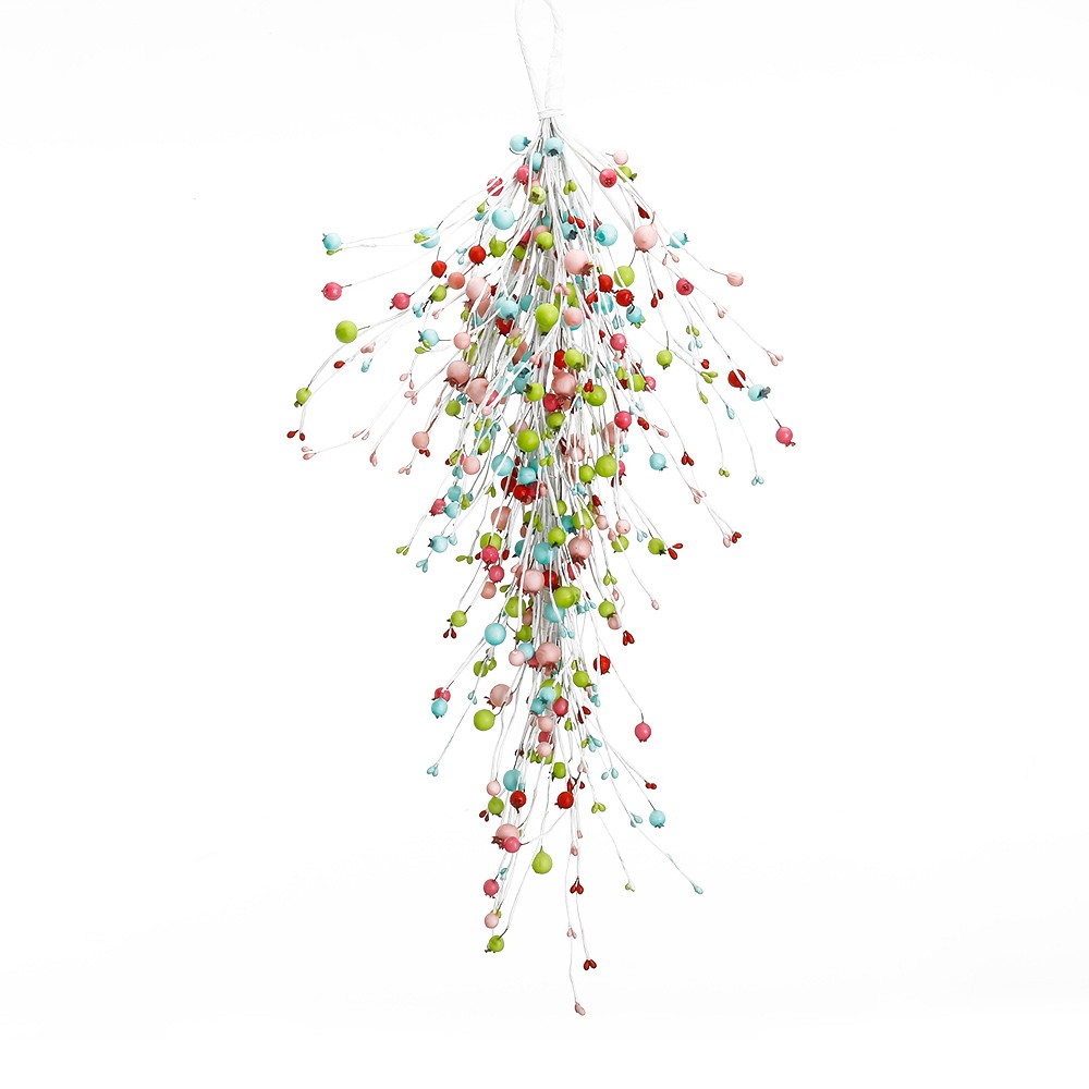 *L27.6" - MULTI-COLOR TEARDROP SWAG