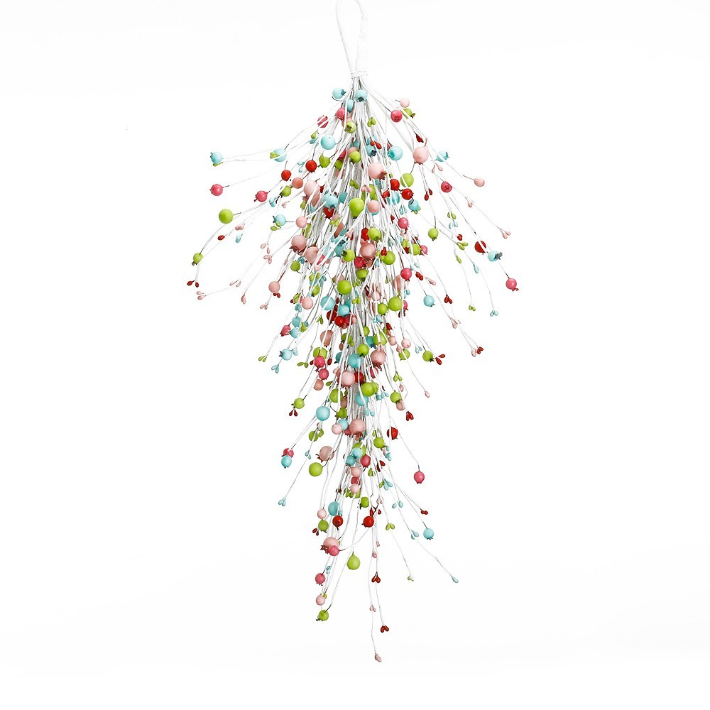 *L27.6" - MULTI-COLOR TEARDROP SWAG