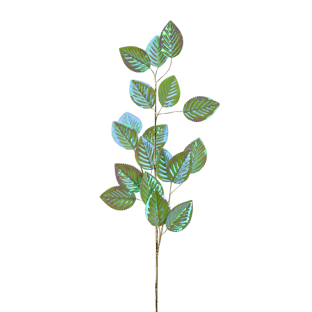 31751ASST	 D5.9"H27.6" - PLASTIC ASSORTED COLORS LEAFS