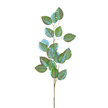 31751ASST	 D5.9"H27.6" - PLASTIC ASSORTED COLORS LEAFS