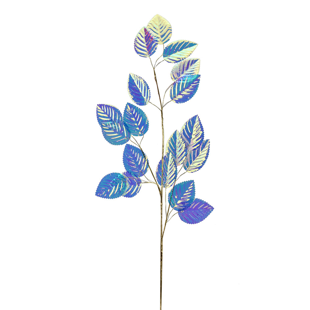 31751ASST	 D5.9"H27.6" - PLASTIC ASSORTED COLORS LEAFS