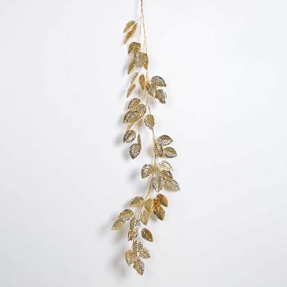 L47.2" - METALLIC GOLD LEAF GARLAND