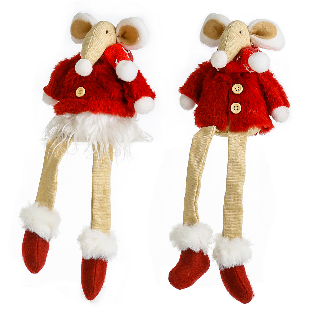 31834 D11.8"H5.9" - CHRISTMAS MICE TABLETOP