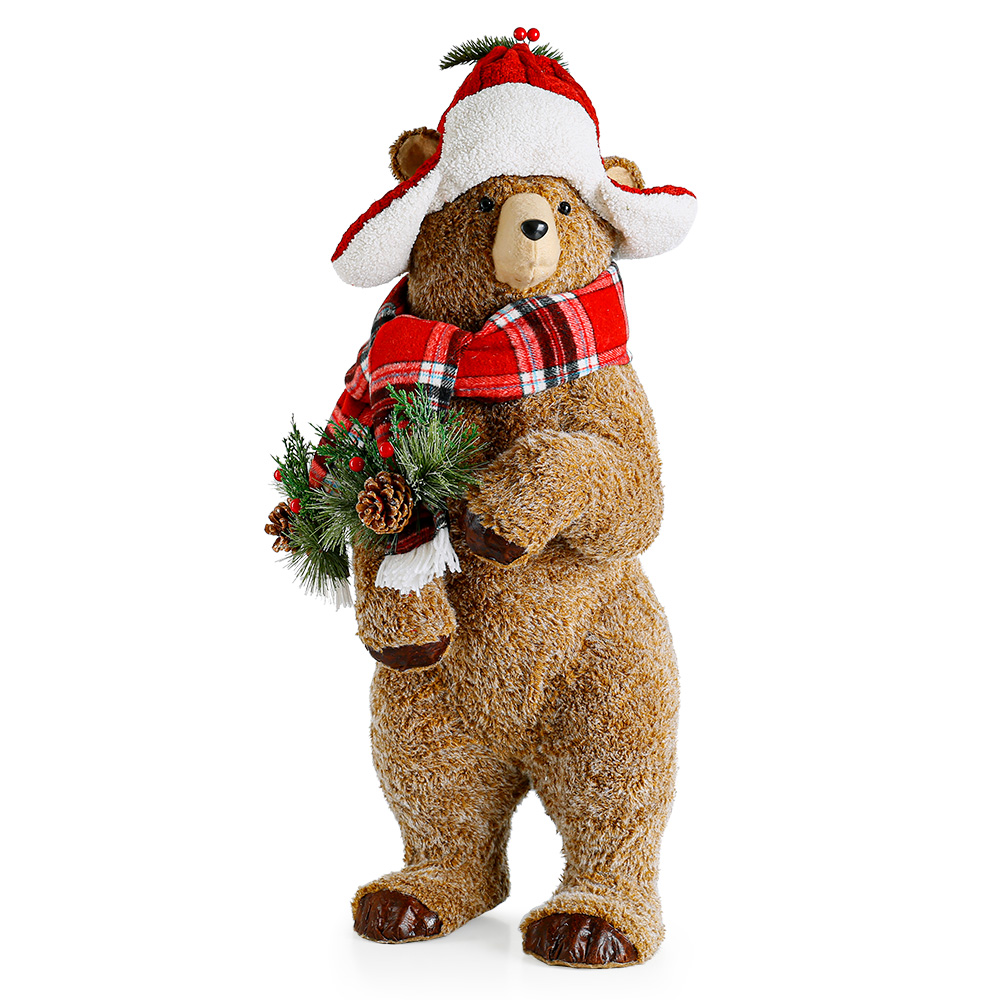 31847	 L13.8"W12.6"H31" - STANDING BEAR