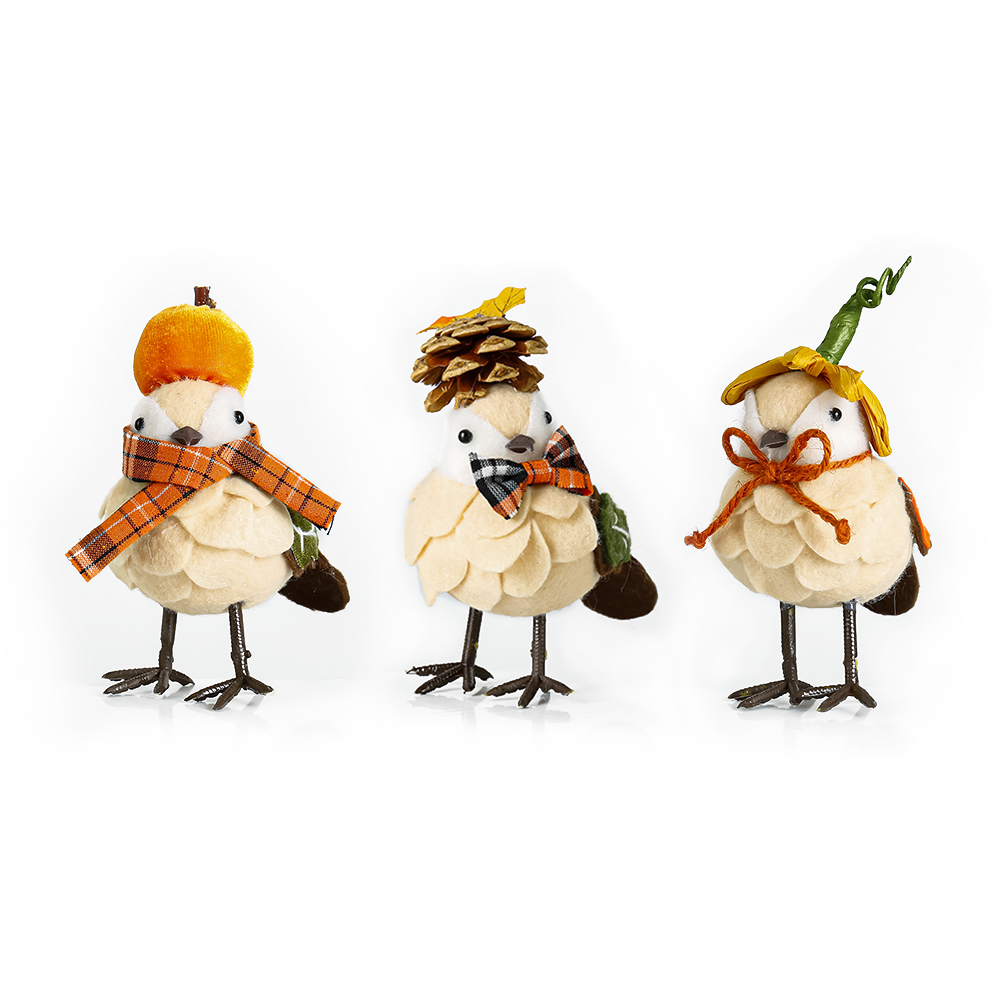 31887ASST	 L5"W3"H5" - BIRD FIGURINES