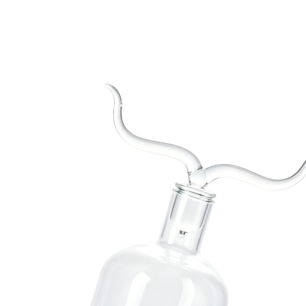 32017	 L6.1"W3.3"H9.1" - GLASS JAR WITH LID